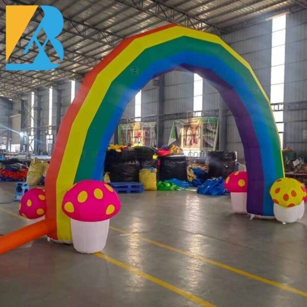 rainbow-mushroom-arch